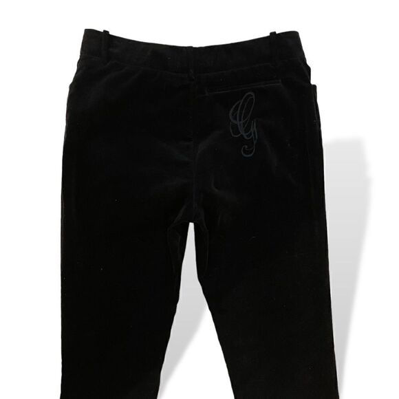 ❤️SOLD❤️ TOM FORD for GUCCI Black Wide Leg Velvet Pants |Size: 44| - Picture 4 of 14
